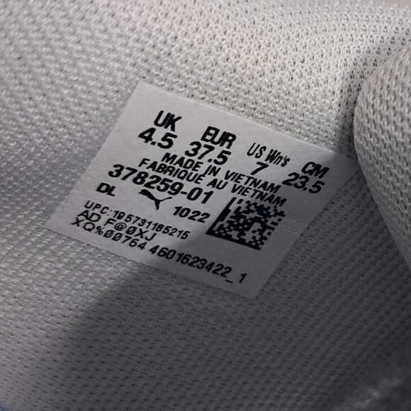 PUMA STEWIE 1 TEAM BASKETBALL WOMEN'S WHITE BLUE SNEAKERS SIZE 7‎ NEW - Picture 10 of 11